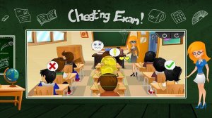 School Test: Paper Toss Puzzle