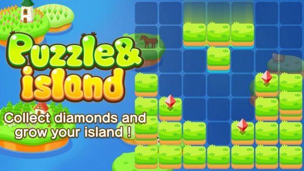 Tropical Tile Arrangement Puzzle