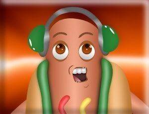 Hotdog Chase Platform Adventure
