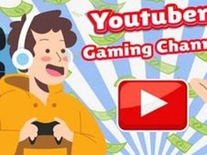 Youtuber Gaming Channel Clicker Game Arcade Game