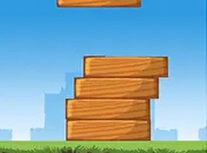 Wood Tower Stacking Puzzle Game