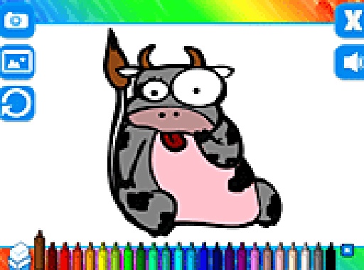 Coloring Book Animals Art Game