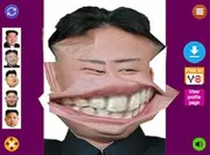 Kim Jong Un LOL Face Funny Distortion Game Online