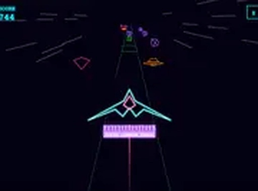 Neon Arcade Runner Skill Game