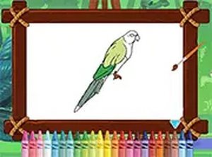 Feathery Canvas Color Challenge