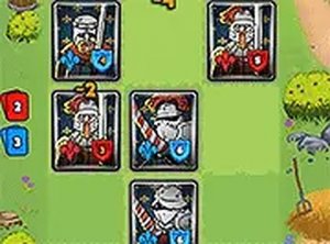 Clash of Warriors Strategy Puzzle Game