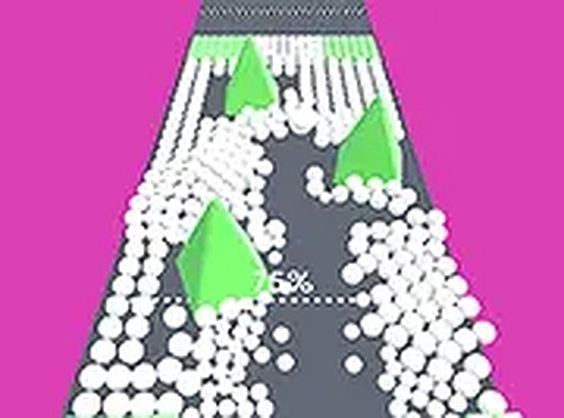 Color Trouble 3D Arcade Game