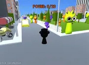 Sprunki CatchUp 3D Racing Game