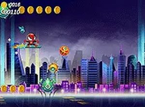 Spider Fly Heros - Superhero Side-Scrolling Online Game
