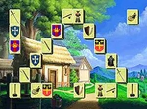 Kings and Knights Mahjong Solitaire Online Puzzle Game